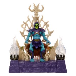 Hot Deals Masters of the Universe: New Eternia Masterverse Action Figure Skeletor & Throne 18 cm
