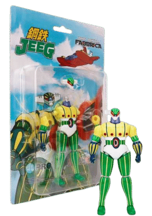 Jeeg mini metal fabbrica manga (yellow) action figure