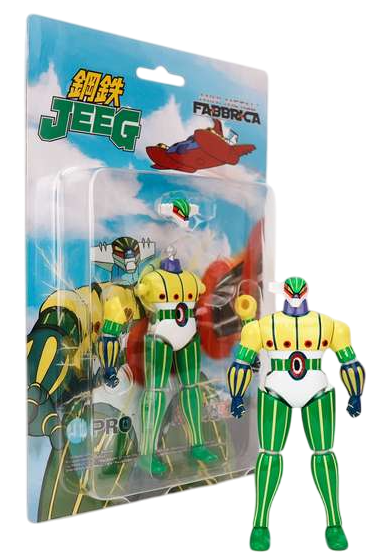 Jeeg mini metal fabbrica manga (yellow) action figure