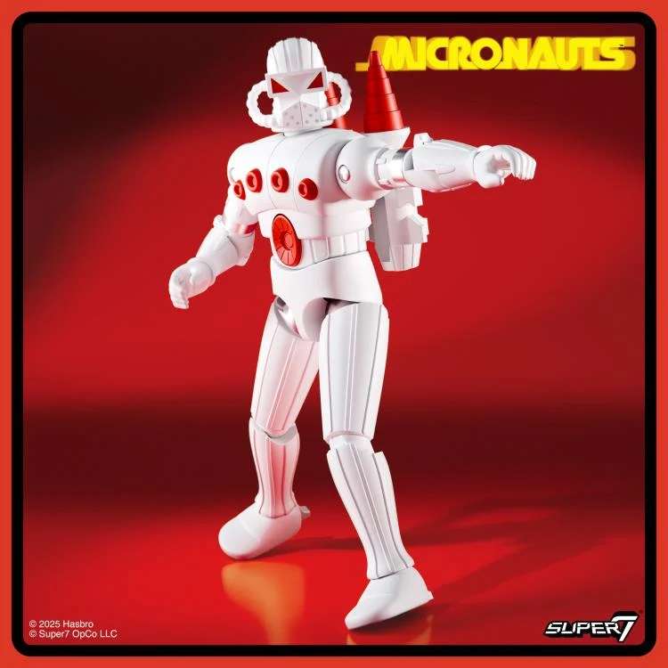 Micronauts w02 force commander reaction+ figure - immagine 2