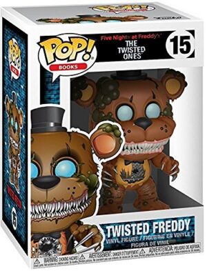 Funko pop: Fnaf The Twisted Ones Books Vinyl Figure Twisted Freddy 9 cm