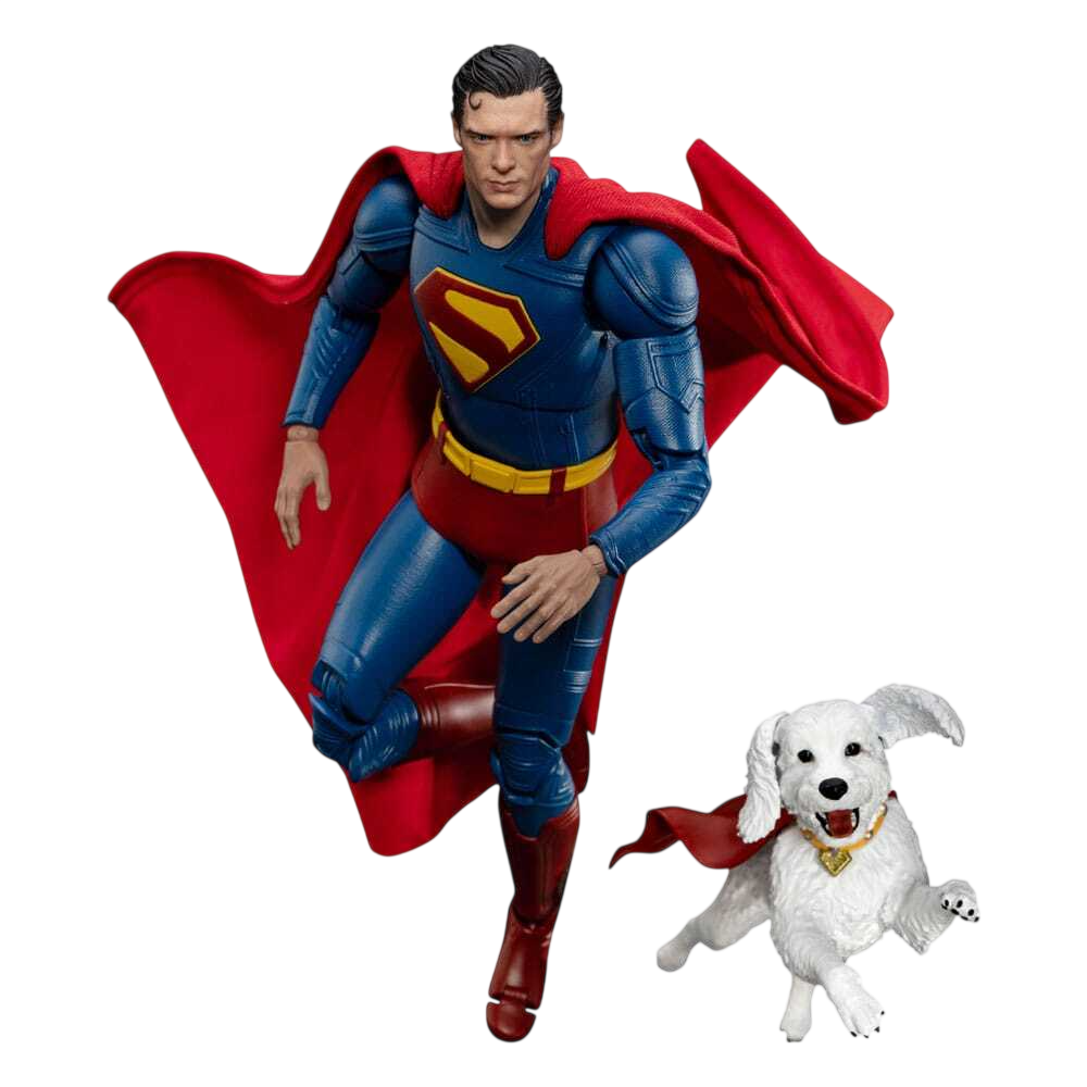 Superman (2025) Action Figure Superman & Krypto 21 cm
