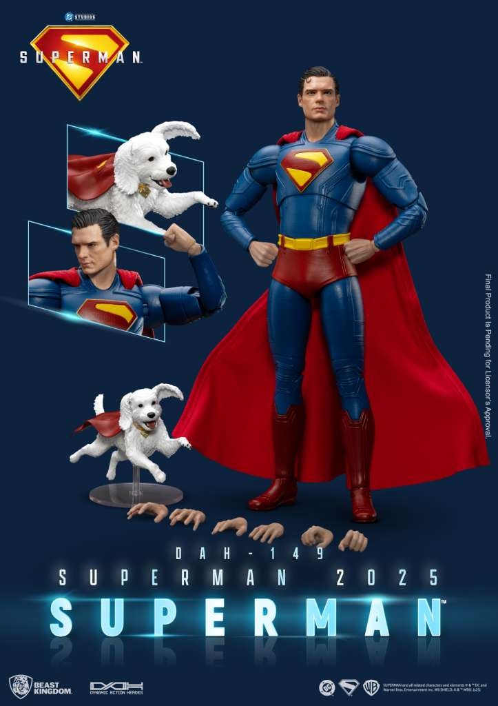 Superman (2025) Action Figure Superman & Krypto 21 cm - immagine 2