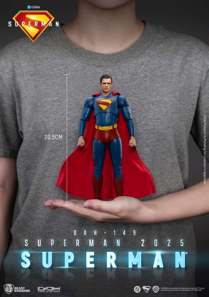 Superman (2025) Action Figure Superman & Krypto 21 cm - immagine 5