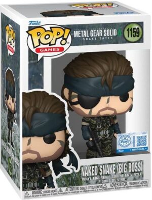 Metal Gear POP! Games Vinyl Figure Metal Gear Solid 3- Big Boss heo exclusive 9 cm