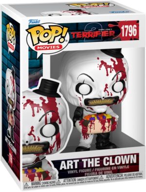 Funko pop:Terrifier 2  Art the Clown with Candy Filled Head 9 cm