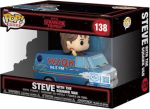 Stranger Things POP! Rides Deluxe Vinyl Steve with The Squawk Van Exclusive 9 cm