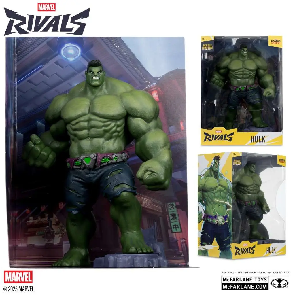 Marvel Rivals Collection 1:6 W1 The Hulk - immagine 2