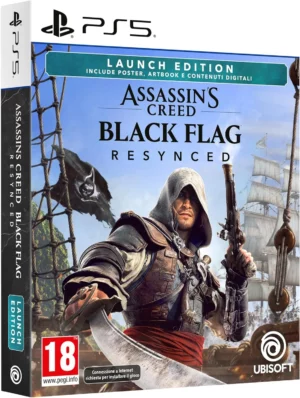 Assassin's Creed Black Flag Resynced Launch Edition (PS5) - IMPORT<strong> [DISPONIBILE]</strong>