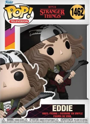 FUNKO POP Stranger Things S4 Eddie w/Guitar 1462<strong> [DISPONIBILE]</strong>